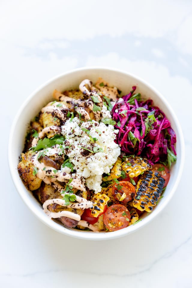 Chicken Kebab Bowl.